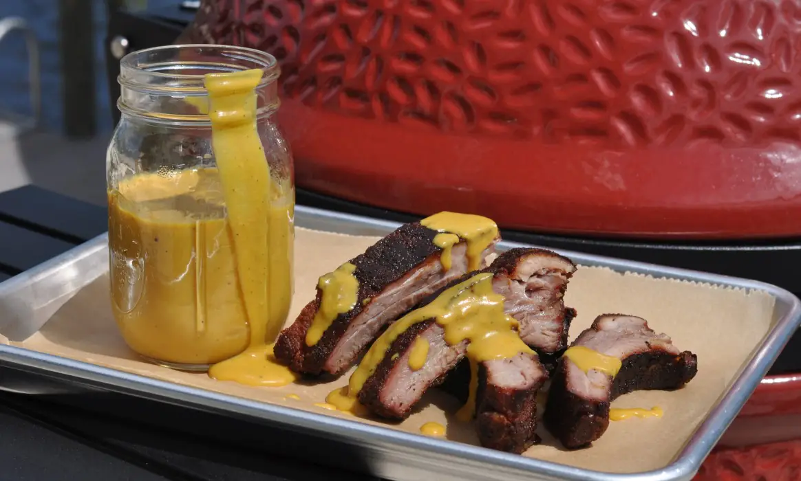 Honig Senf Soße - Honey Mustard Sauce selber machen | BBQPit.de