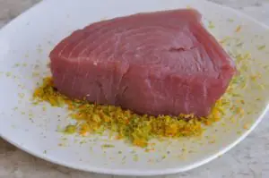 Tuna Tataki Thunfisch Zitrusabrieb 02