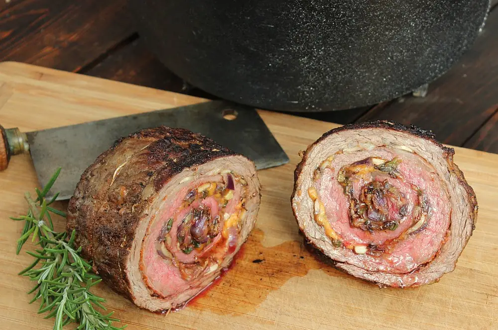 Skirt Steak Roulade - XXL-Roulade aus dem Dutch Oven 13 XXL Skirt Steak Roulade aus dem Dutch Oven