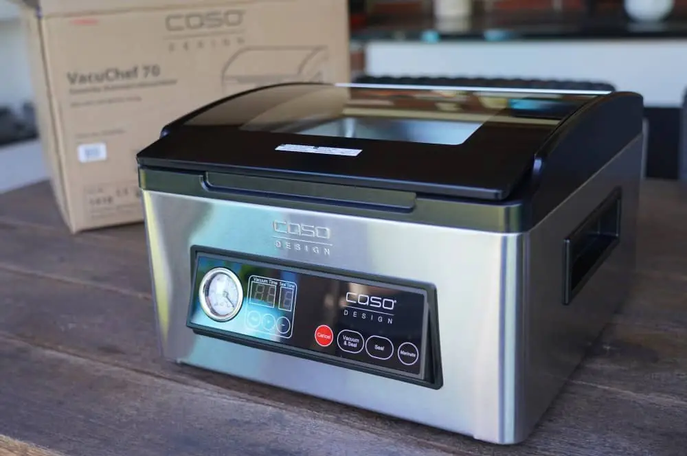 Gewinne einen CASO VacuChef 70 Kammervakuumierer
