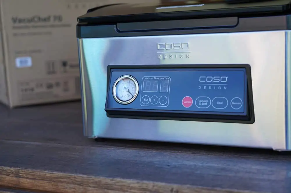 CASO VacuChef 70 Profi-Kammervakuumierer im Test 6 CASO VacuChef 70 Kammervakuumierer