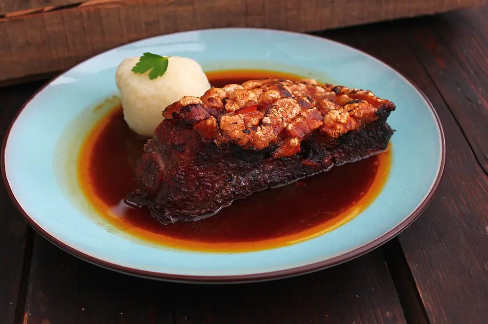 Schäufele vom Drehspieß - Rezept für fränkisches Schäufele 8 Knuspriges Schäufele vom Drehspieß