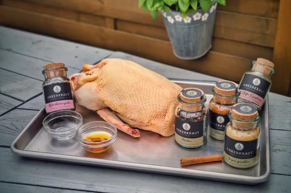 Peking Ente vom Grill 2 Alle Zutaten für die Peking Ente auf einen Blick