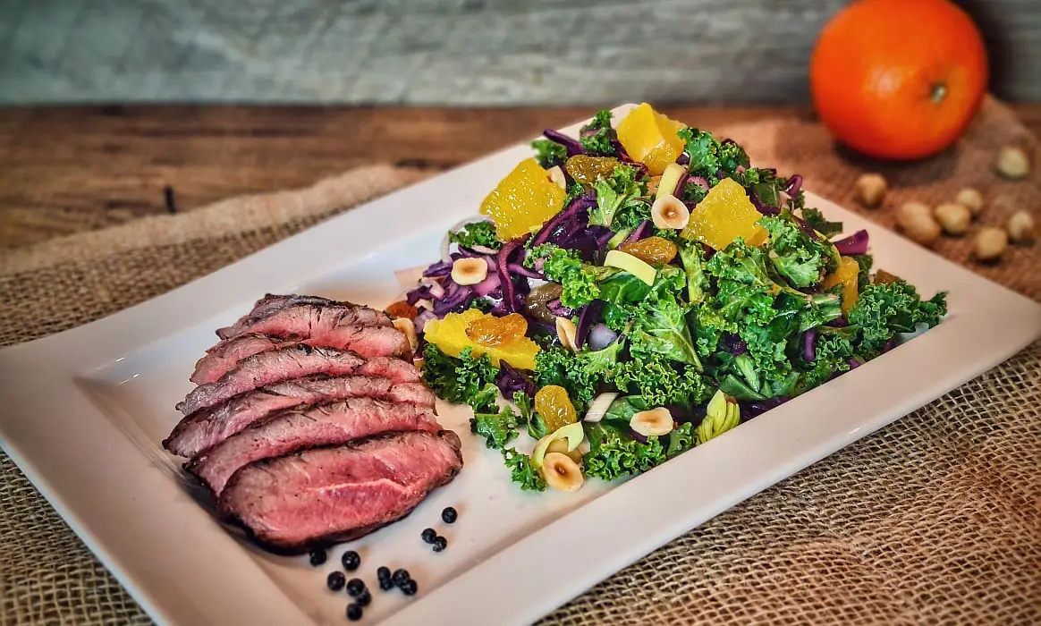 Spider Steak mit Wintersalat | BBQPit.de