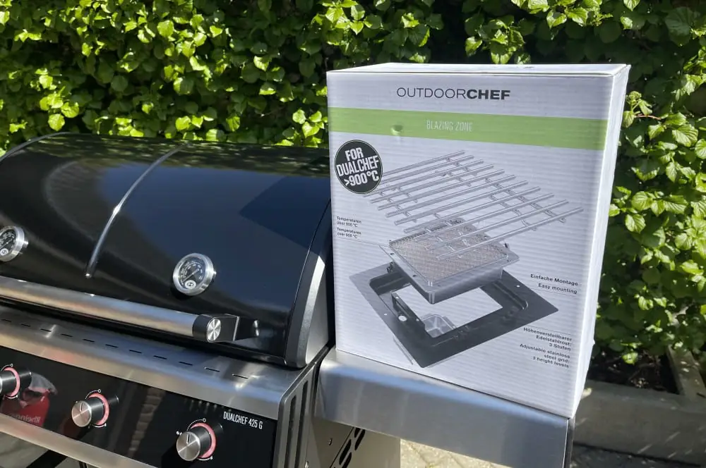 Outdoorchef Blazing Zone - Infrarot-Keramikbrenner für Dualchef-Serie 1 Die Outdoorchef Blazing Zone