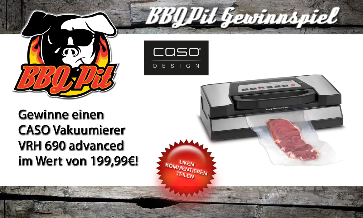 Gewinne einen CASO Vakuumierer VRH 690 advanced im Wert von 199,90€ gewinne einen caso vakuumierer vrh 790-Gewinnspiel CASO Vakuumierer VRH 690-Gewinne einen CASO Vakuumierer VRH 790 advanced Pro im Wert von 229,99€