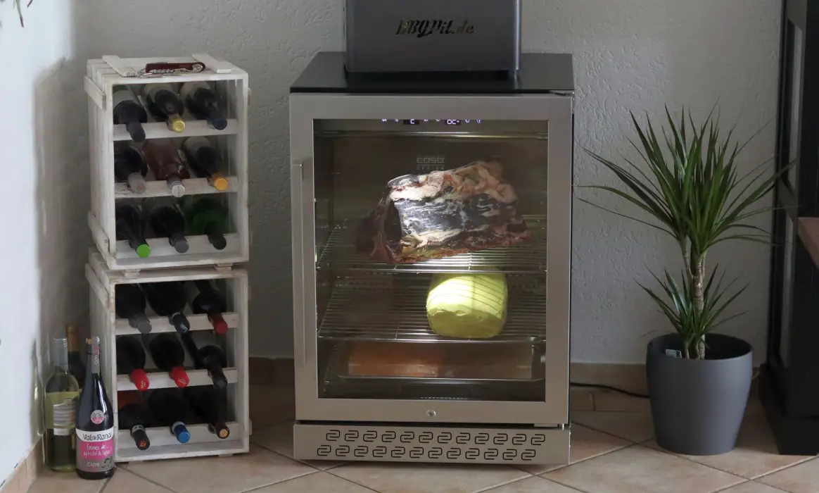 CASO DryAged Master 125 Reifeschrank im BBQPit-Test gewinne einen caso vakuumierer vrh 790-CASO Dry Aged Master 125 Test-Gewinne einen CASO Vakuumierer VRH 790 advanced Pro im Wert von 229,99€