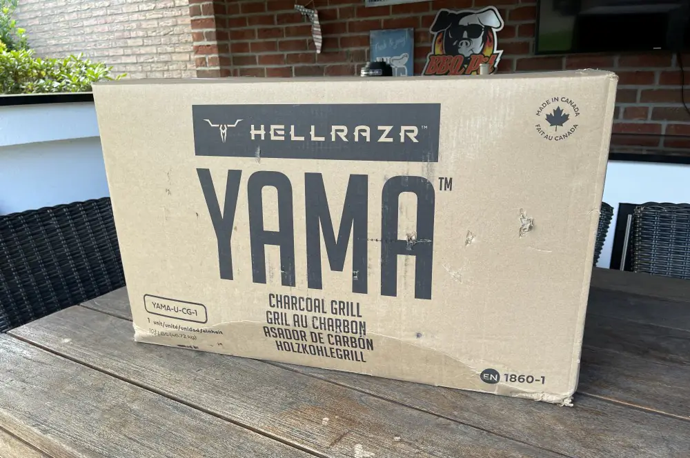 Der HELLRAZR Yama bringt über 40 kg auf die Waage