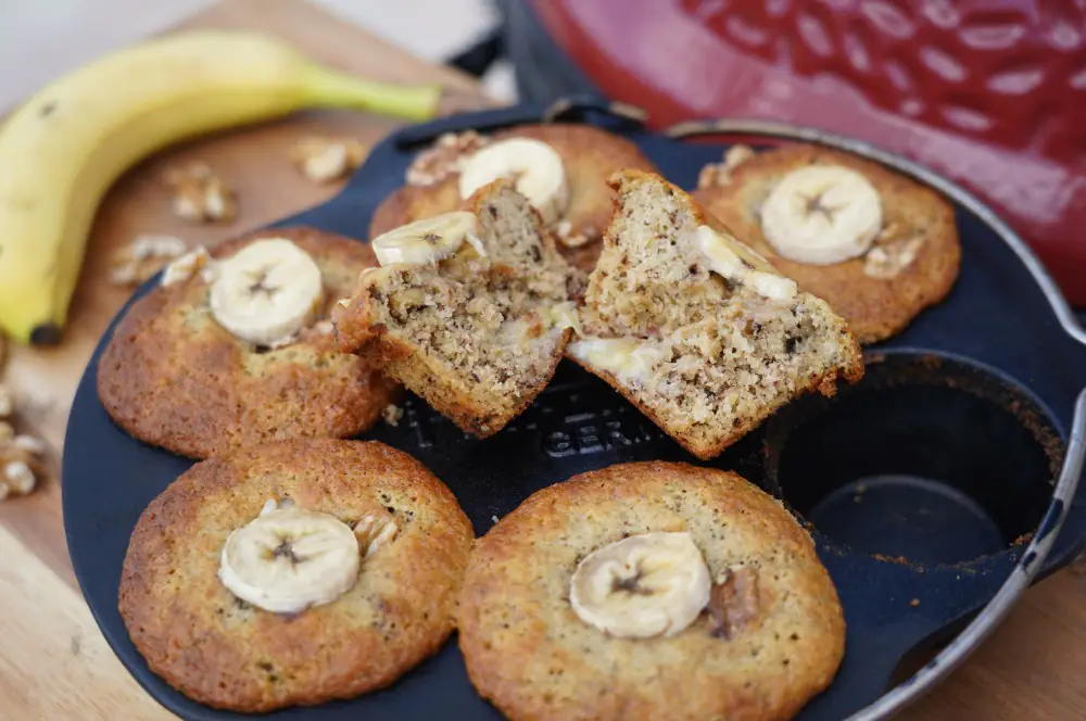 Bananen-Walnuss-Muffins - schnelles & leckeres Rezept 4 Unsere Bananen-Walnuss-Muffins sind besonders saftig im Kern