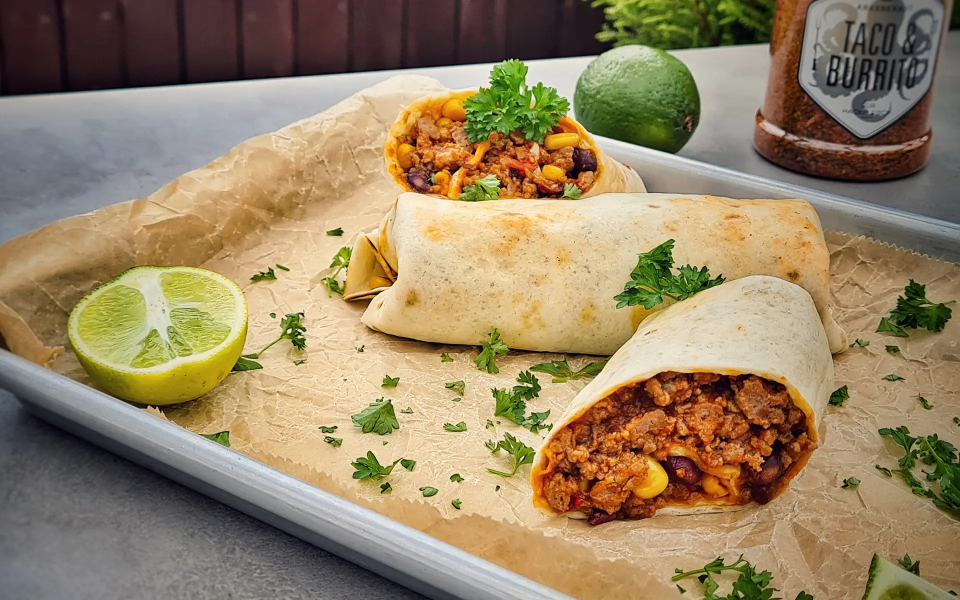 Mexikanische Burritos mit Chili con Carne-Füllung | BBQPit.de