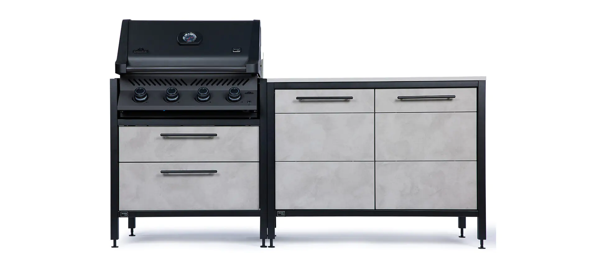 Limitierte Jubiläums-Outdoorküche von Burnout Kitchen das heimkontor-Burnout Kitchen Jubilaeumskueche Limited Edition-Das Heimkontor &#8211; Grillshop, Outdoor, Türen und mehr in Bocholt