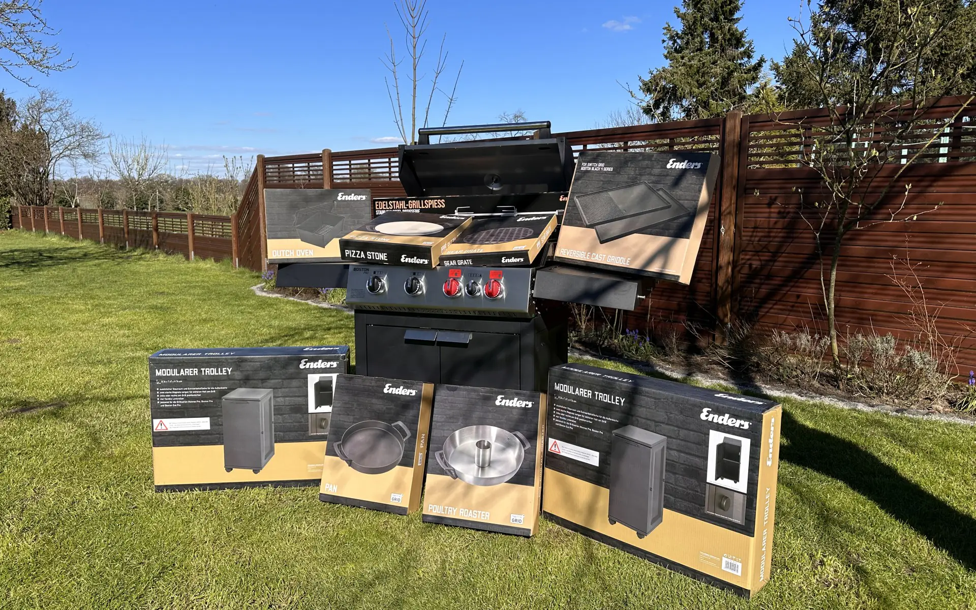 Enders Boston Pro 4 KR Turbo II - So vielseitig ist der ALDI-Grill