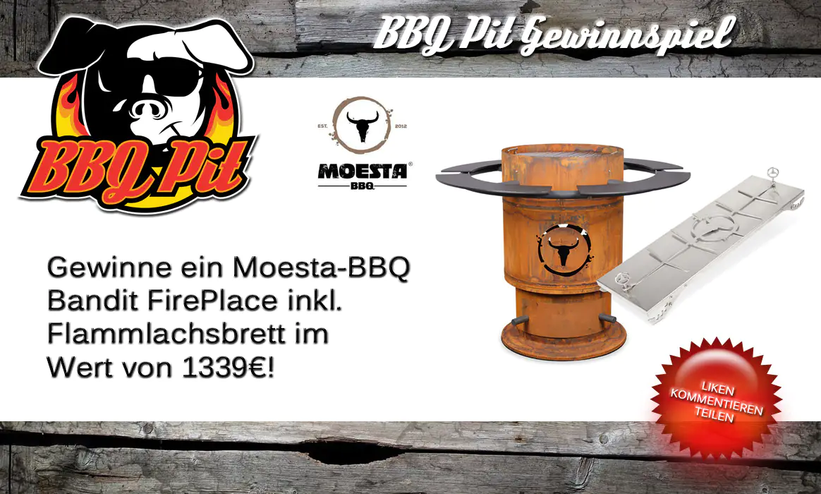Gewinne einen Bandit FirePlace von Moesta-BBQ im Wert von 1339€ moesta-bbq sheriff pelletgrill modell 2022-Gewinnspiel-Moesta-BBQ Sheriff Pelletgrill Modell 2022 &#8211; alle Infos zum &#8222;Facelift&#8220;