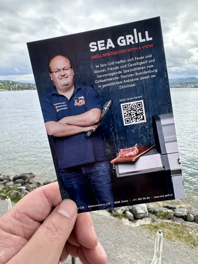 Sea Grill im Lake Side - Das neue Grill-Restaurant in Zürich 2 Huch, da bin ja ich ;)