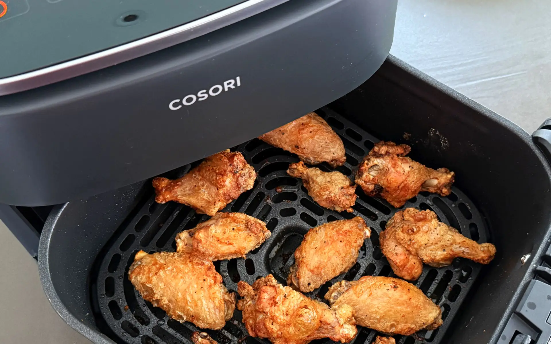 COSORI Turbo Blaze Heißluftfritteuse Air Fryer im BBQPit-Test bauernfrühstück aus der heißluftfritteuse-COSORI Turboblaze Heissluftfritteuse AirFryer Test-Bauernfrühstück aus der Heißluftfritteuse