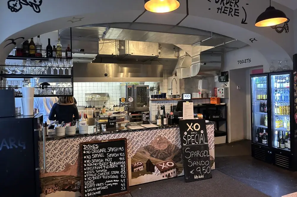 XO-Grill in Wien - Gibt es hier den besten Burger Europas? 2 So sieht es innen aus