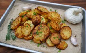 Knoblauchkartoffeln Air Fryer