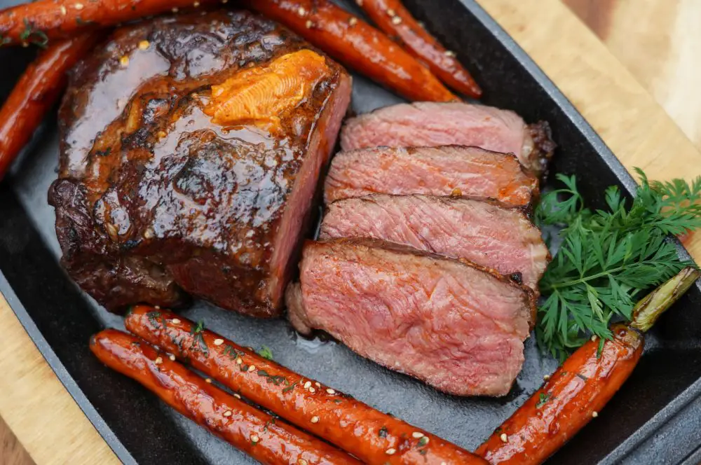 Grand Muh Entrecôte mit BBQ-Butter 6 Grand Muh Entrecôte mit BBQ-Butter