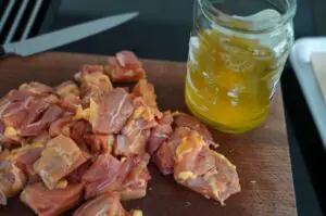 Dill Pickle Chicken Skewers Haehnchenspiesse Essiggurken 02