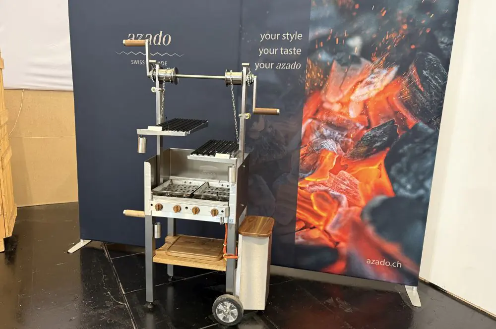 Grill-Neuheiten 2026 – Die heißesten Grilltrends der Spoga 2 Azado Grills aus der Schweiz