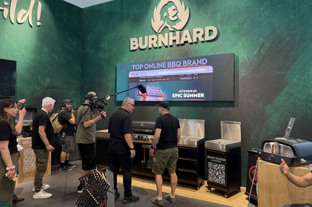 Grill-Neuheiten 2026 – Die heißesten Grilltrends der Spoga 4 Der Burnhard Grant war eines der Messe-Highlights