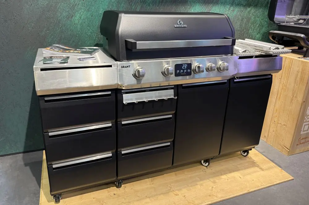 Grill-Neuheiten 2026 – Die heißesten Grilltrends der Spoga 6 Burnhard Grant lässt sich modular erweitern