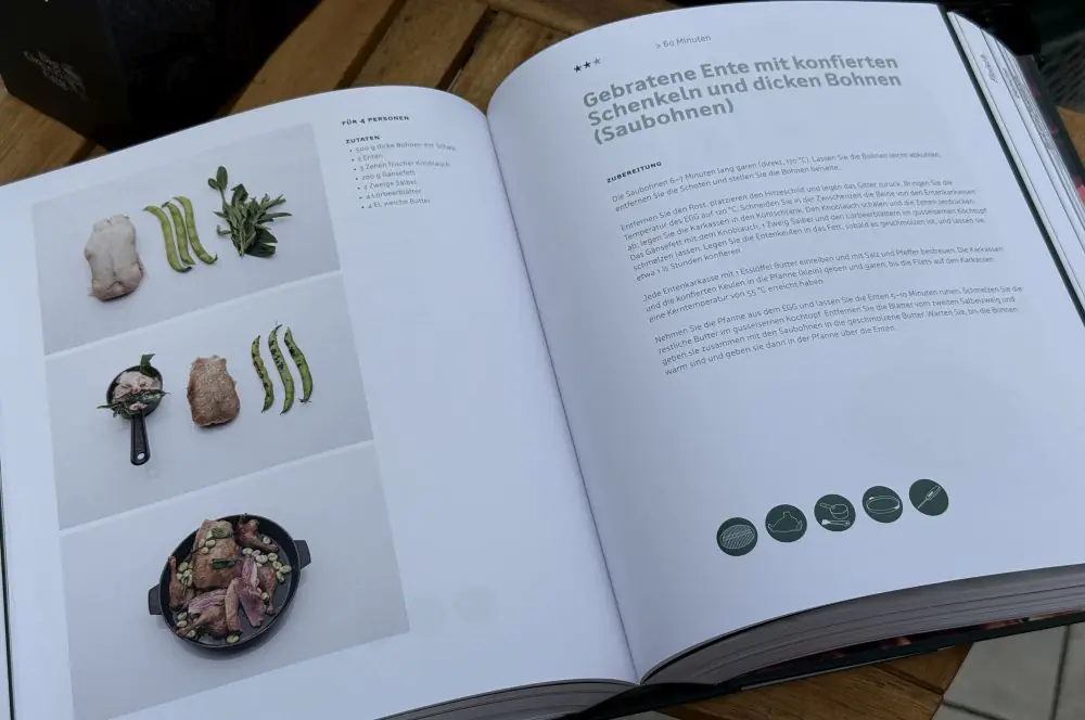 In den meisten Rezepten sind gleich mehrere Fotos enthalten