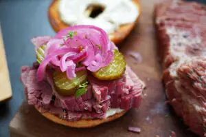Salt Beef Bagel 01