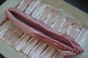 Gefuelltes Schweinefilet aus der Heissluftfritteuse 04