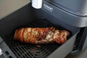 Gefuelltes Schweinefilet aus der Heissluftfritteuse 08