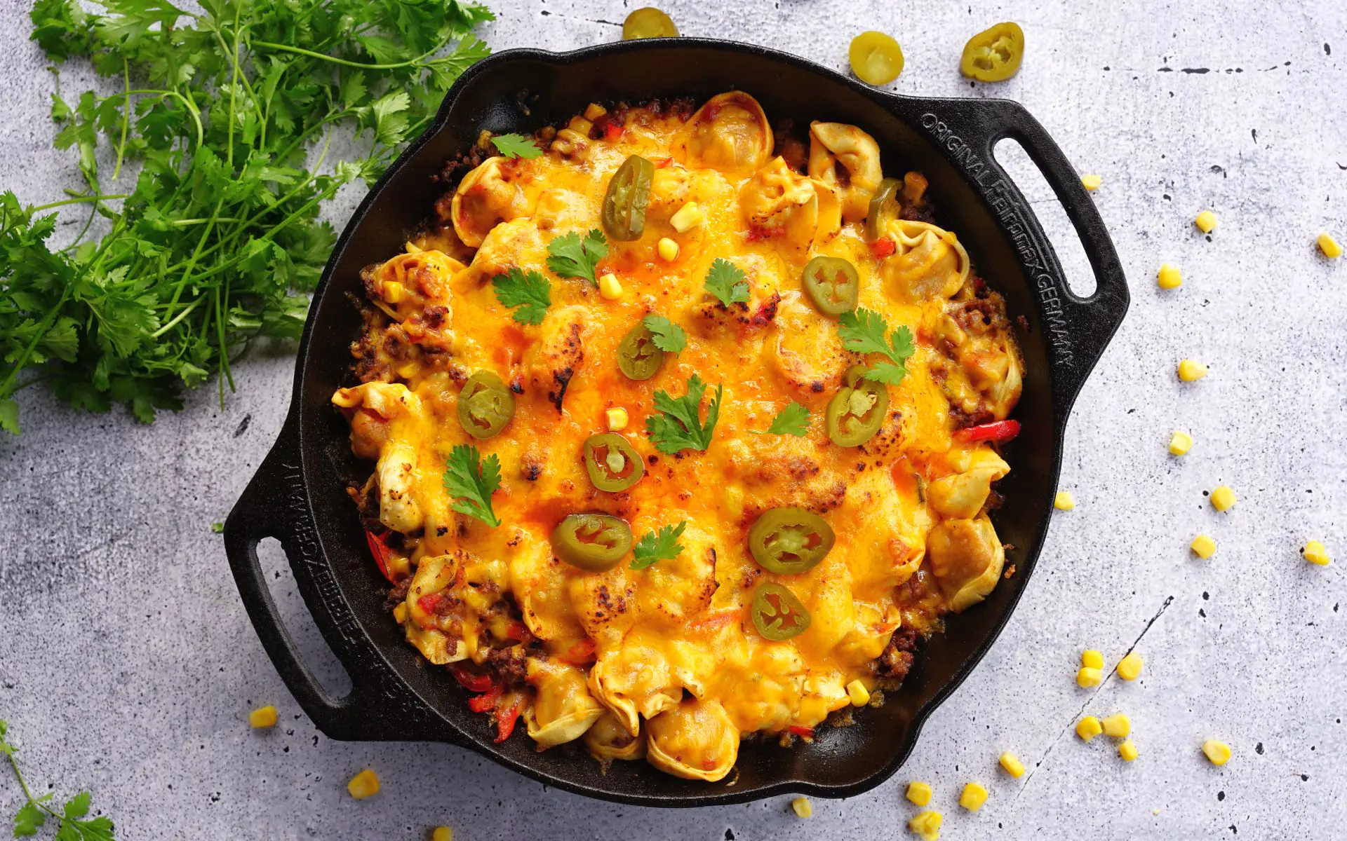 Taco-Tortellini - Mexikanische Tortellini mit Rinderhack 7 Mexikanische Tortellini