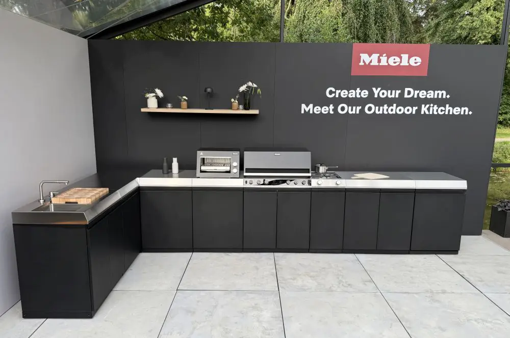 Miele Dreams Outdoorküche - Die erste Außenküche von Miele 3 Die Miele Dreams Outdoorküche