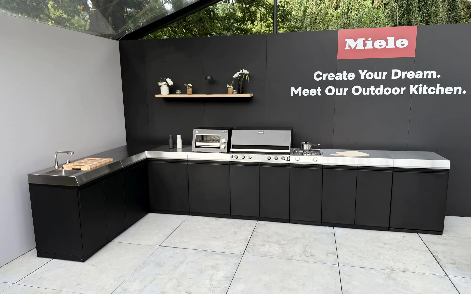 Miele Dreams Outdoorküche - Die erste Außenküche von Miele
