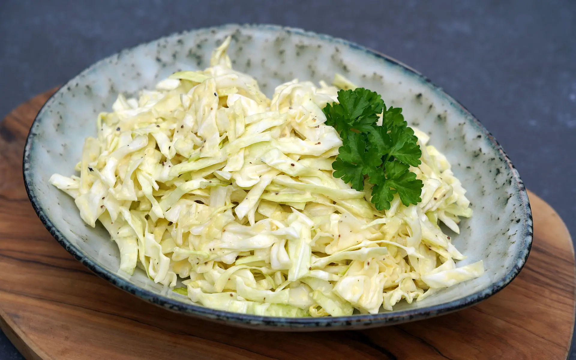 Tennessee Mustard Slaw - Krautsalat mit Senfsauce 6 Tennessee Mustard Slaw