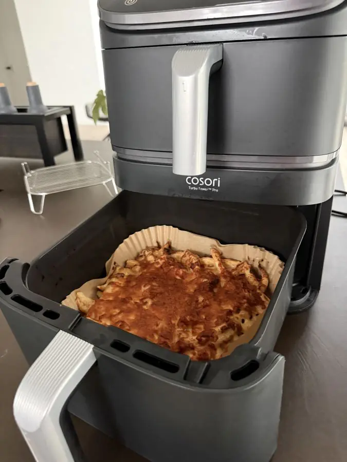 Überbackene Schupfnudeln aus dem COSORI Turbo Tower