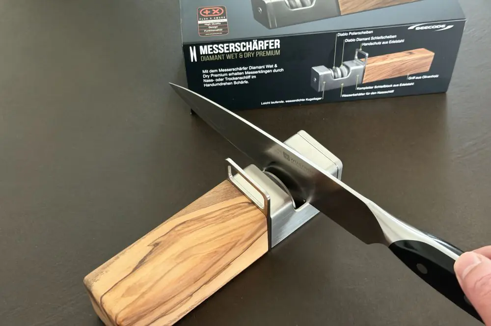 Der Seecode Premium-Messerschärfer im Test