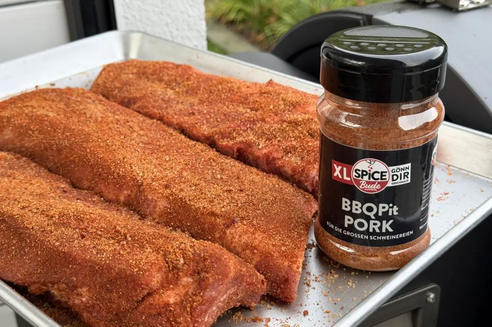 BBQPit-Pork ist perfekt für 3-2-1 Ribs