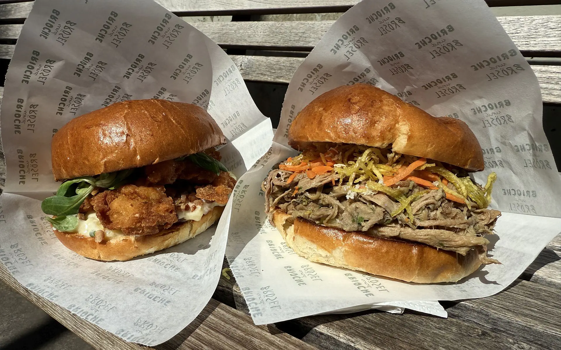 Brioche und Brösel in Wien: Tafelspitz- und Schnitzelburger