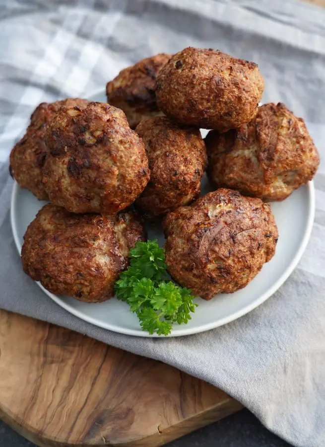 Frikadellen aus der Heißluftfritteuse
