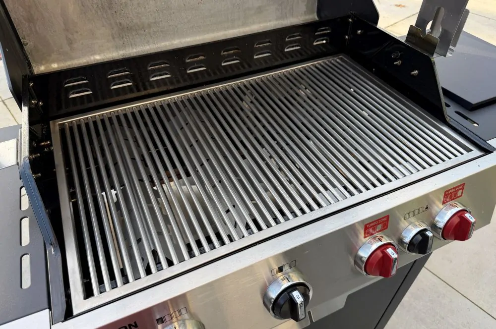Edelstahl-Grillrost mit 8 mm Stäben