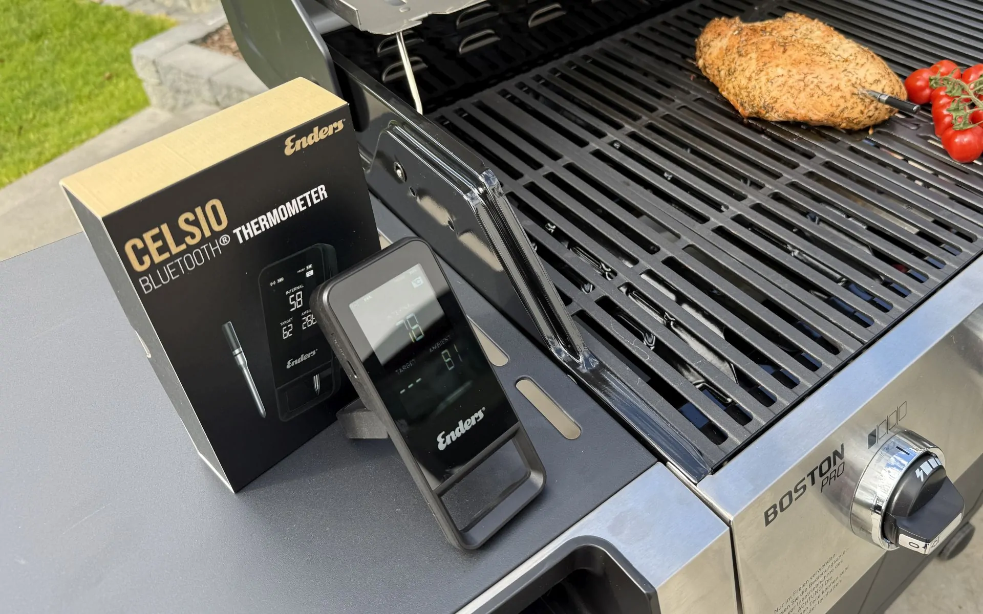 Enders CELSIO: Kabelloses Grillthermometer für 39,99€ bei ALDI