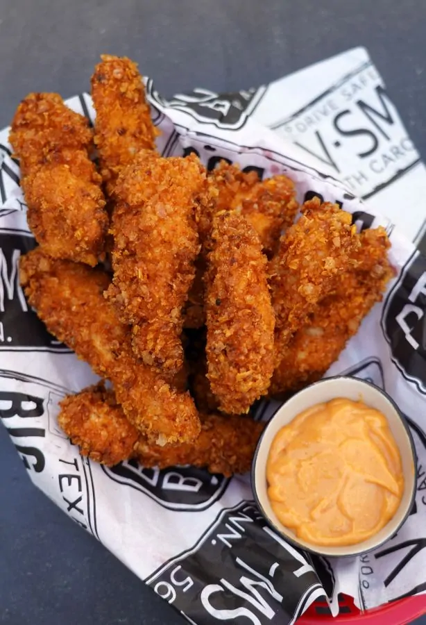 Chicken Fingers mit Chicken Dip Sauce