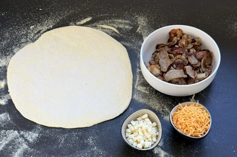 Alle Zutaten für die Döner Bomb auf einen Blick