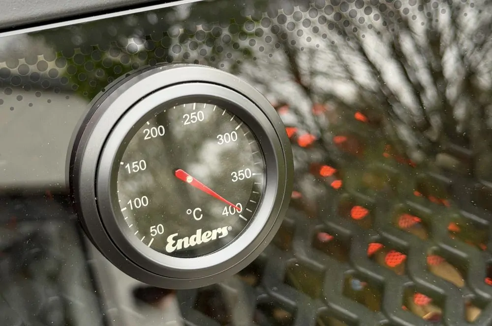 Der Enders Monroe Pro 3 SIKR Turbo Shadow wird knapp 400 °C heiß