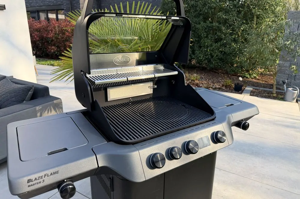 Die Grillkammer überzeugt mit innovativen Details