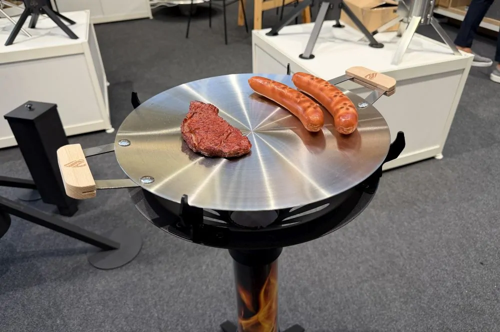 Gardenflare Grillaufsatz für Feuerrohre