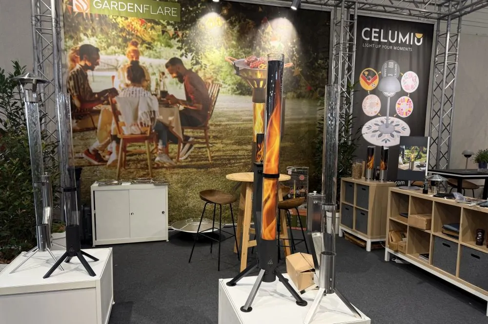 Feuerrohre und Pelletfackeln von Gardenflare