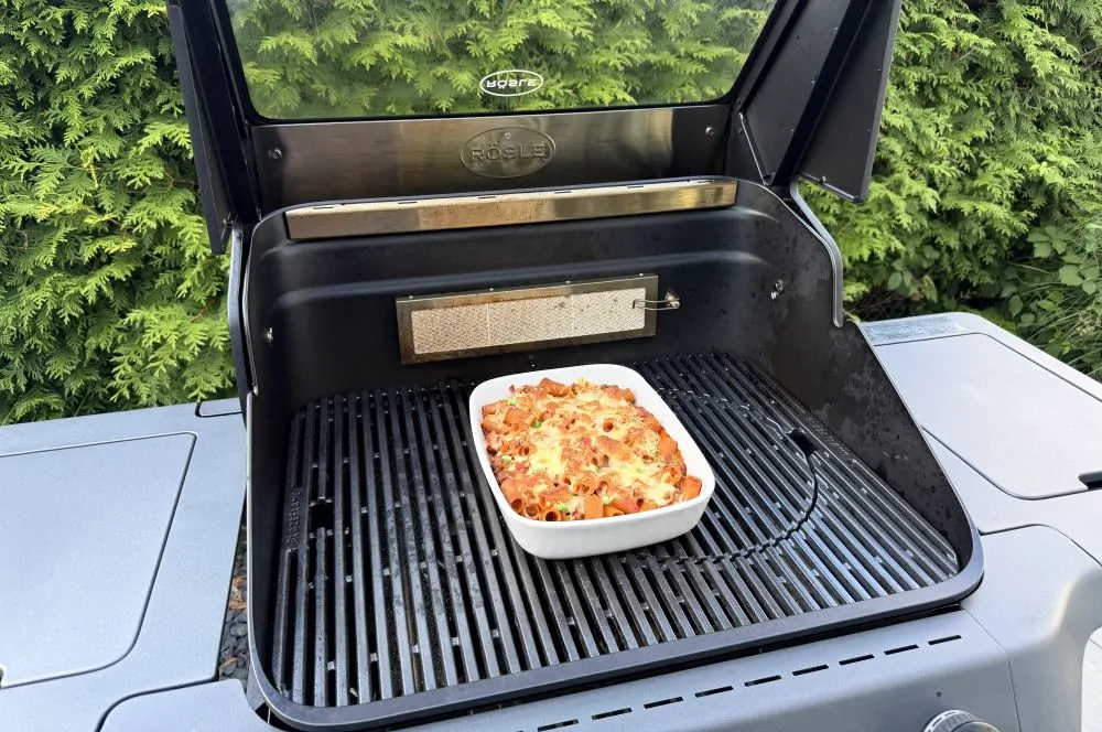 Nach 25 Minuten sind die Rigatoni al Forno fertig