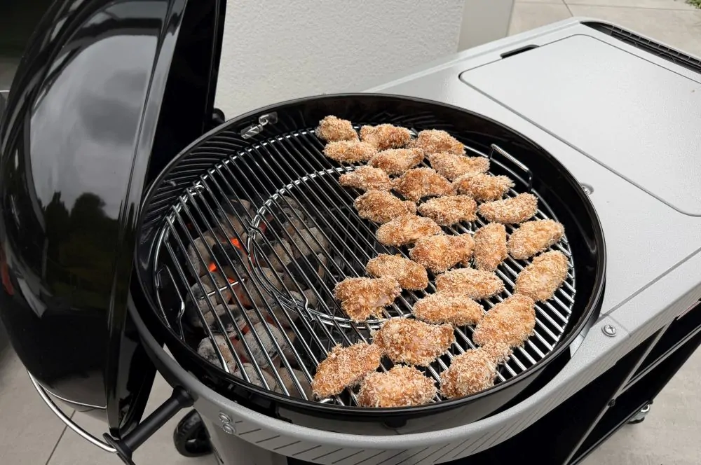 Gegrillt wird bei 240 °C indirekter Hitze