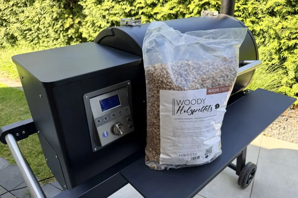 Der Sheriff wird mit Woody Holzpellets befeuert